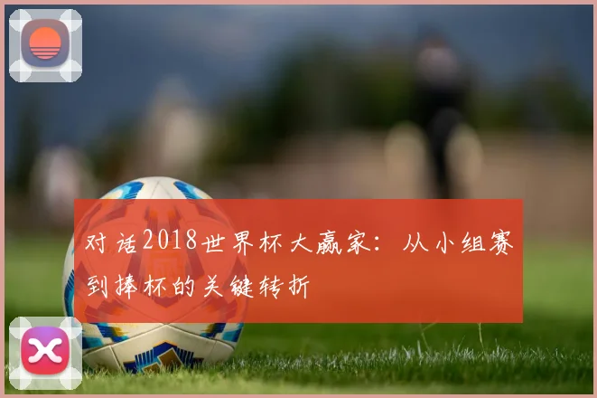 对话2018世界杯大赢家：从小组赛到捧杯的关键转折